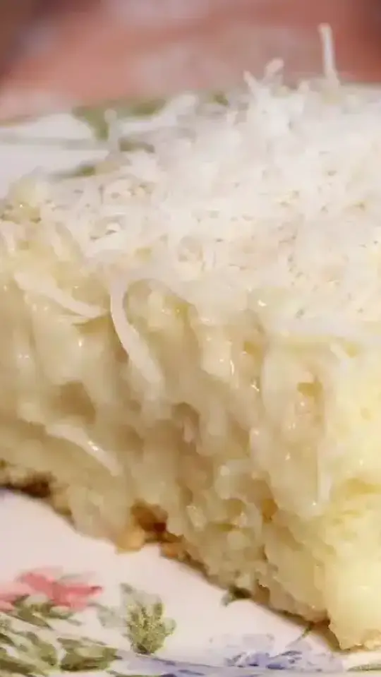 Bolo de Coco Gelado Molhadinho