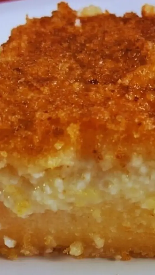 Bolo de Fubá Cremoso
