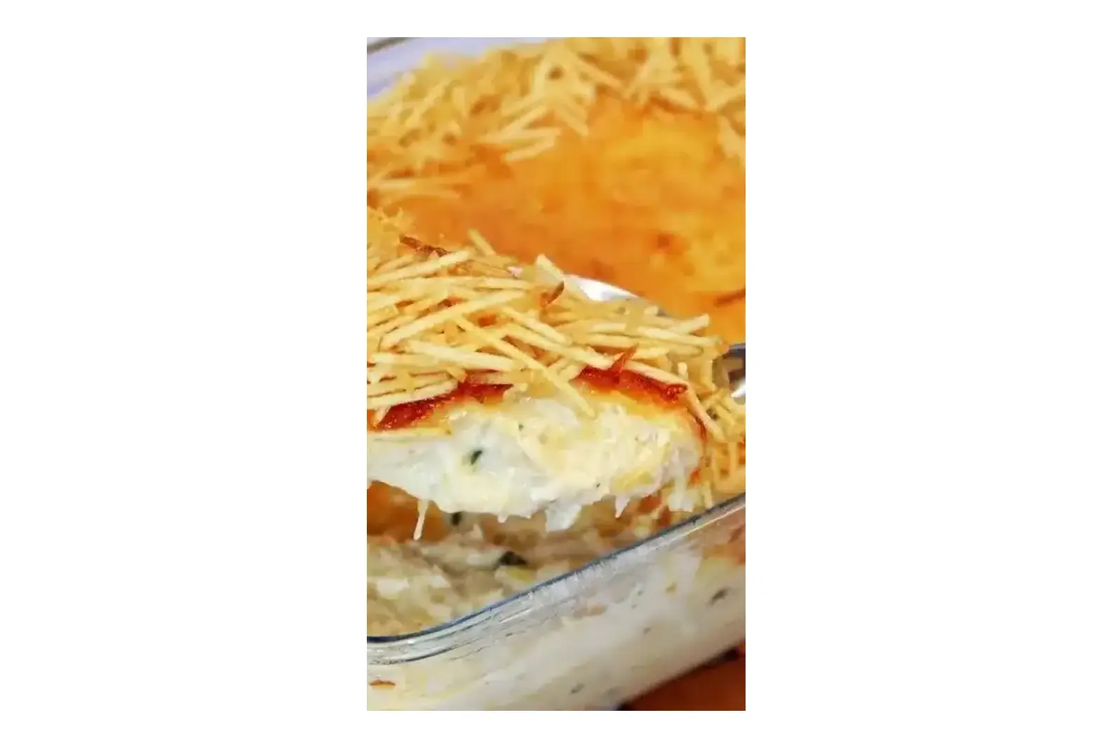 Frango Cremoso com Creme de Milho ao Forno