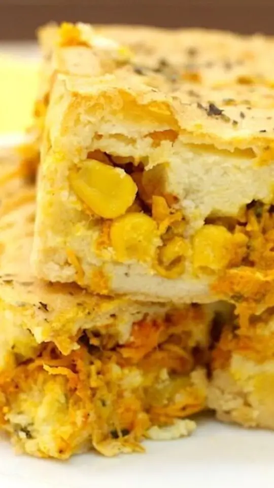 Torta de Frango Sem Farinha